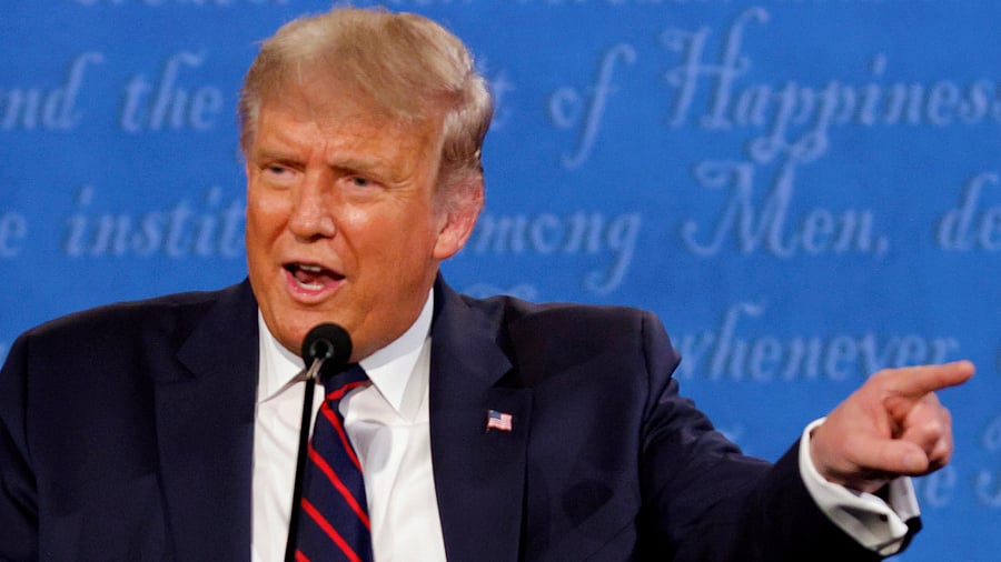 US President Donald Trump. Credits: Reuters Photo