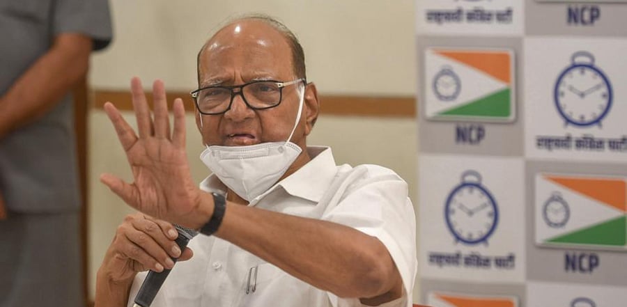NCP supremo Sharad Pawar. Credit: PTI Photo