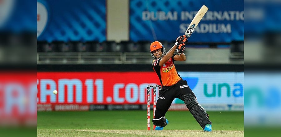 Priyam Garg takes SRH to 164/5 against CSK. Credit: PTI Photo