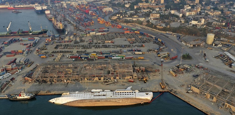 The Lebanese military discovered more than 4 tons of ammonium nitrate near Beirut's port on September 3 ,a find that's a chilling reminder of the horrific explosion a month ago that killed 191 people. Credit: AP Photo