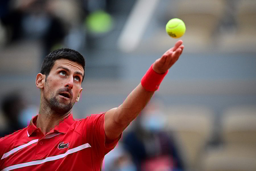 Serbia's Novak Djokovic. Credits: AFP Photo