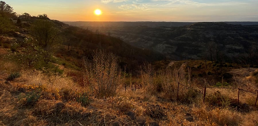 A once-populated ridge sits nearly empty two years after wildfire destroyed the town, in Paradise, California, US. Credit: Reuters Photo