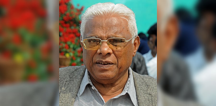 Dr A N Yellappa Reddy. Credit: DH Photo