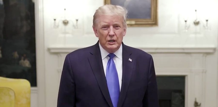 US President Donald Trump. Credit: Twitter Photo (@realDonaldTrump)