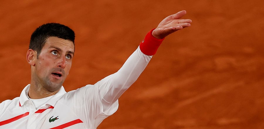 Serbia's Novak Djokovic. Credit: Reuters Photo