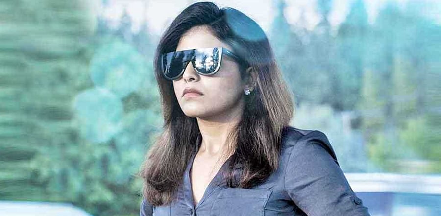 Actress Anjali in a still from 'Silence'. Credit: Amazon Prime Video