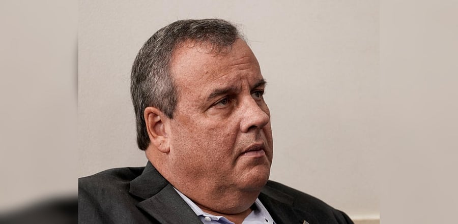 Former New Jersey governor Chris Christie. Credit: Reuters Photo