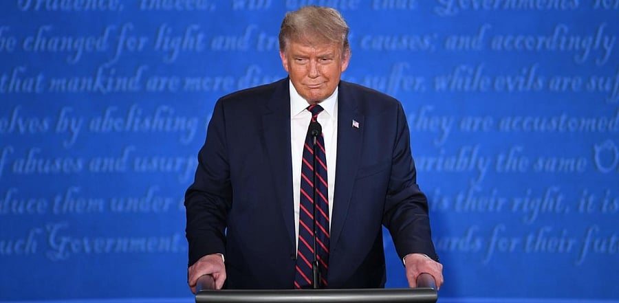 US President Donald Trump. Credit: AFP