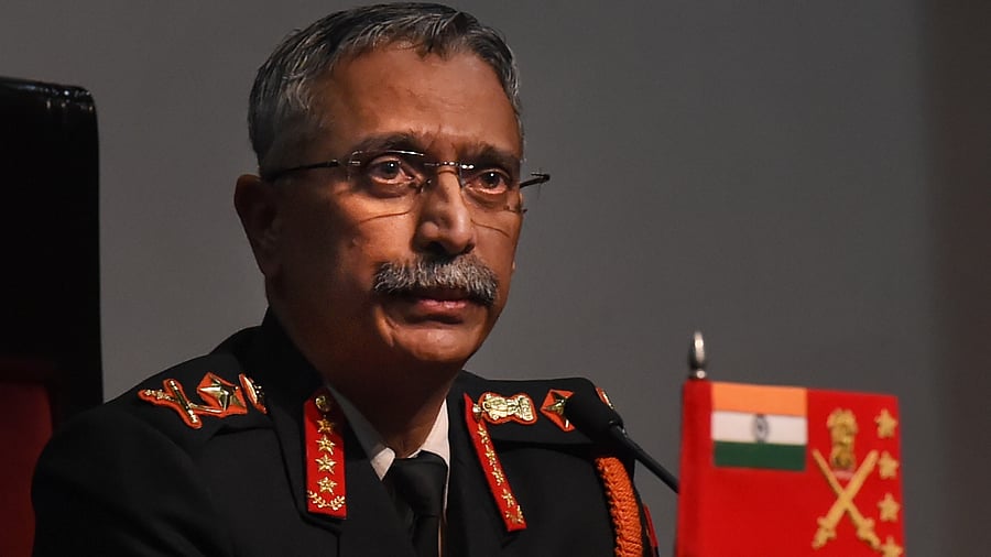 Chief of Army Staff Gen M M Naravane. Credits: PTI Photo