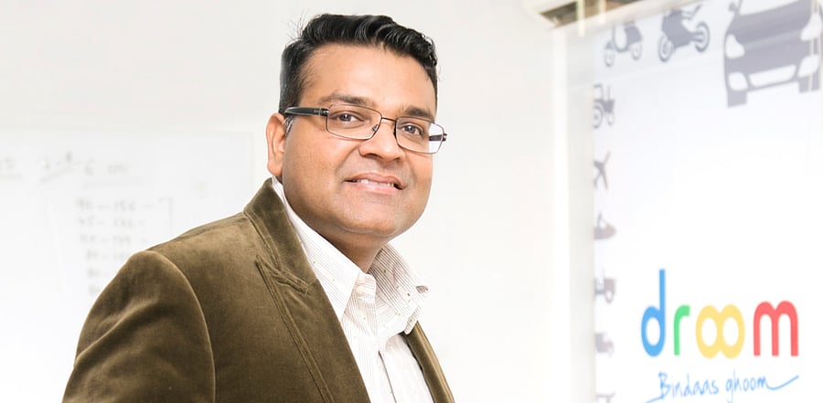Founder of two e-commerce companies, Droom and ShopClues, Sandeep Aggarwal. Credit: Sandeep Aggarwal website