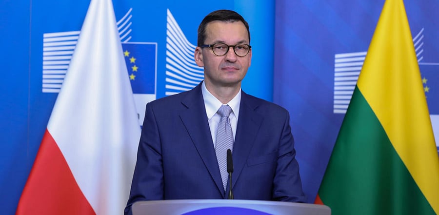 Polish Prime Minister Mateusz Morawiecki. Credit: Reuters Photo
