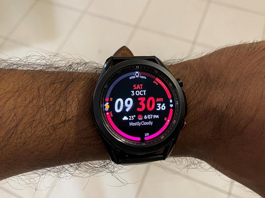 Samsung Galaxy Watch. Credit: DH Photo/KVN Rohit