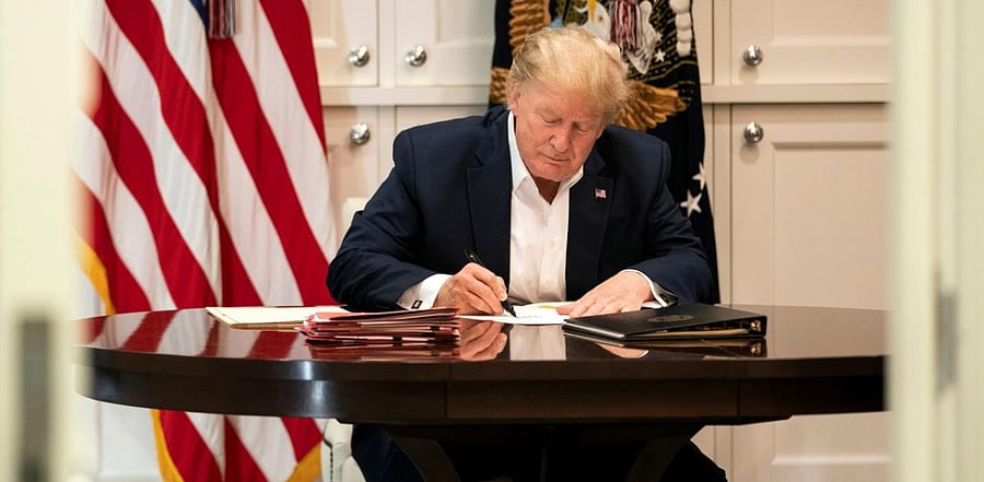 US President Donald Trump. Credit: AFP Photo