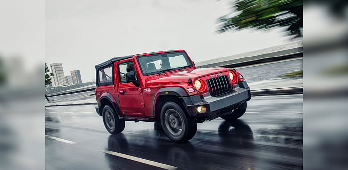 Mahindra's Thar SUV. Credit: DH Photo