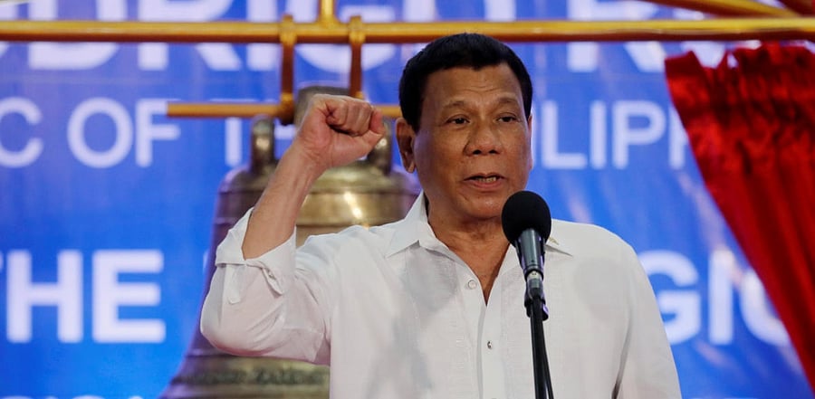 Philippines President Rodrigo Duterte. Credit: Reuters Photo