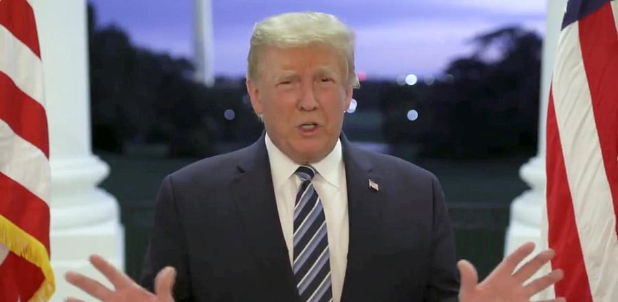 US President Donald Trump calls off stimulus talks. Credit: Reuters Photo