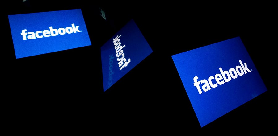 Facebook logo. Credit: AFP Photo