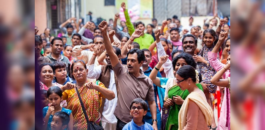 Nawazuddin Siddiqui in a still from 'Serious Men'