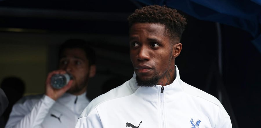 Crystal Palace's Wilfried Zaha. Credit: Reuters