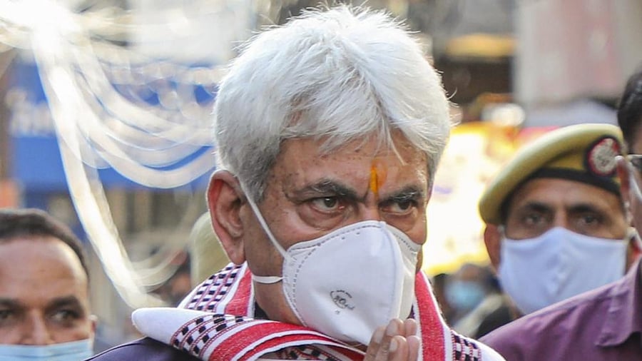 Manoj Sinha. Credit: PTI/file photo.