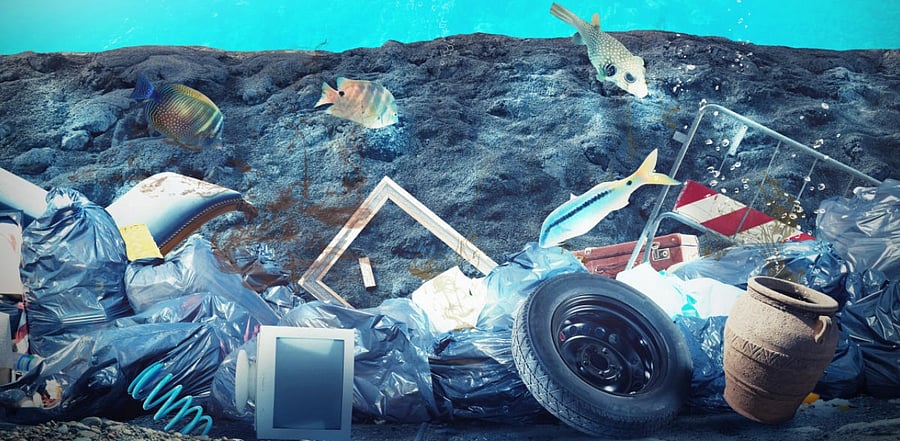 In what researchers called the first such global estimate, Australia’s national science agency says that 9.25 million to 15.87 million tons of microplastics — fragments measuring between 5 millimeters and 1 micrometer — are embedded on the sea floor. Credit: Getty Images