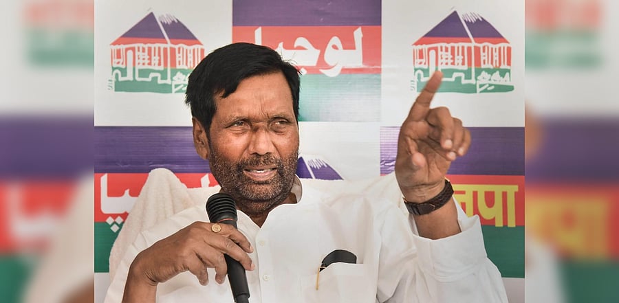 Union minister Ram Vilas Paswan. Credit: PTI Photo