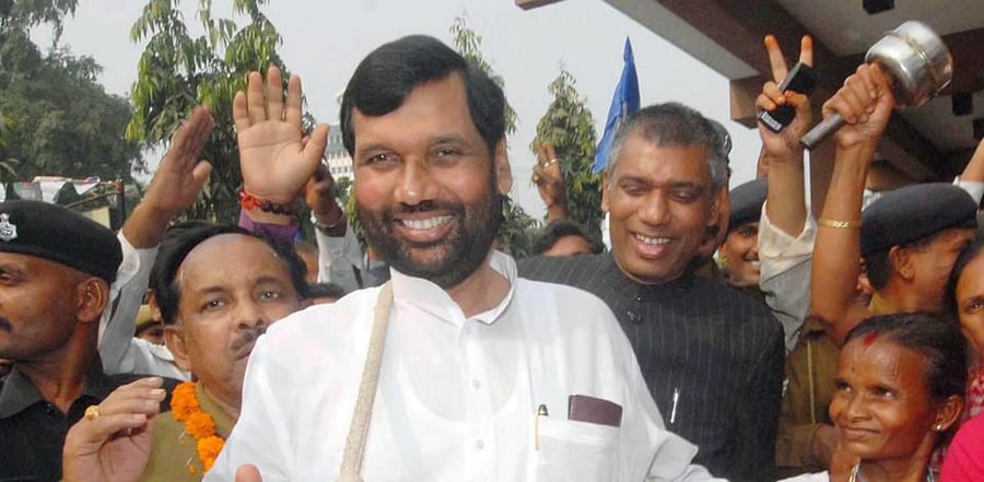Late LJP leader Ram Vilas Paswan. Credit: PTI Photo