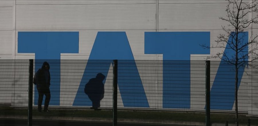 Tata grouo logo. Credit: Getty Images.