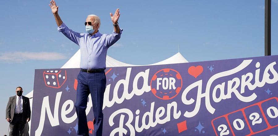 Trump has rejected anything but an in-person format for the next debate, which had been scheduled for Oct. 15 in Miami. Credit: Reuters Photo