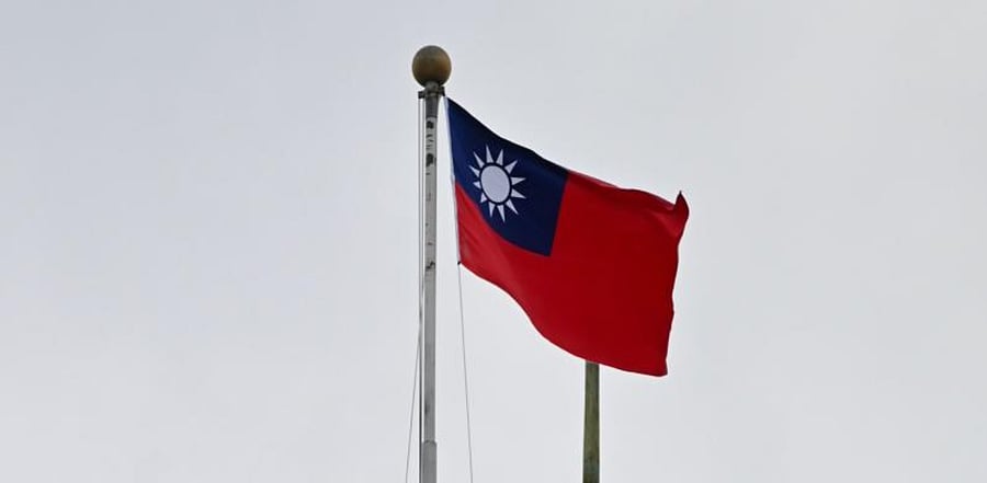 Taiwan flag. Credit: AFP Photo