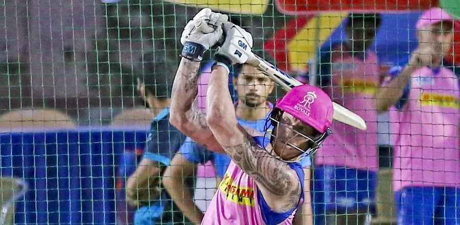 Rajasthan Royals's Ben Stokes. Credit: PTI Photo