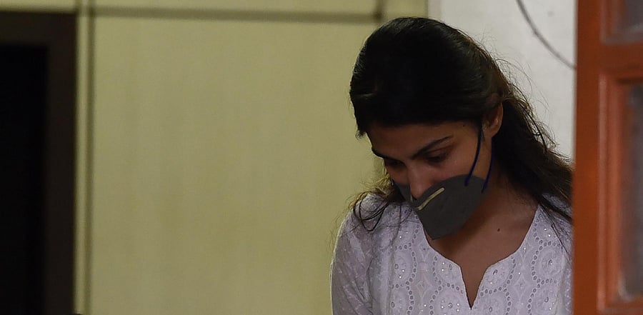 Bollywood actress Rhea Chakraborty. Credit: AFP Photo