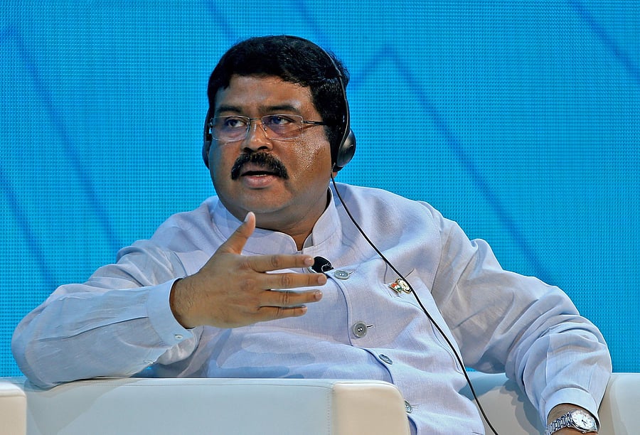 India's Oil Minister Dharmendra Pradhan. Credit: AFP File Photo