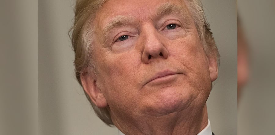 US President Donald Trump. Credit: AFP Photo