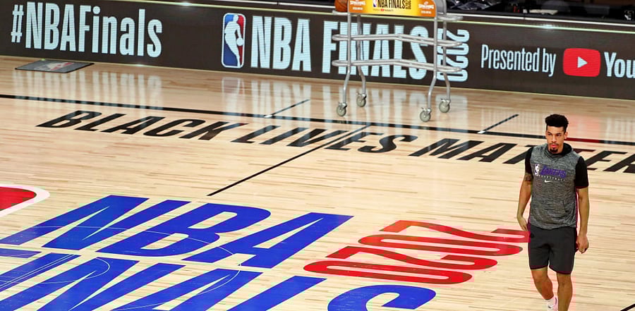 LeBron James and the Los Angeles Lakers defeated the Miami Heat to win the championship and cap a thrilling playoffs on Sunday. Credit: USA Today Sports