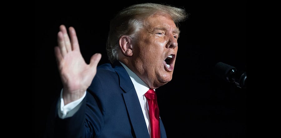 US President Donald Trump. Credit: AFP Photo