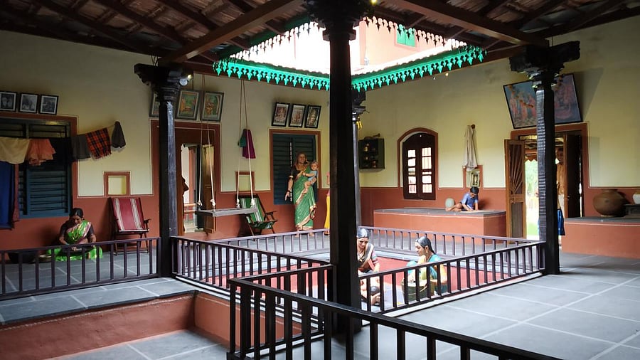 The model village on the MGIRED campus.