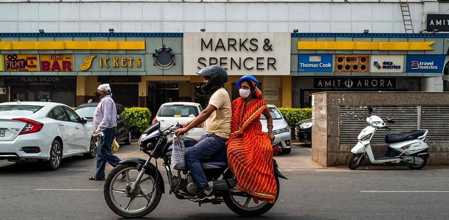 When India went indoors in March to curtail the spread of Covid-19, photographer Parul Sharma stepped outside to capture frame by frame the unprecedented weeks and months of silence in the national capital. Credit: AFP