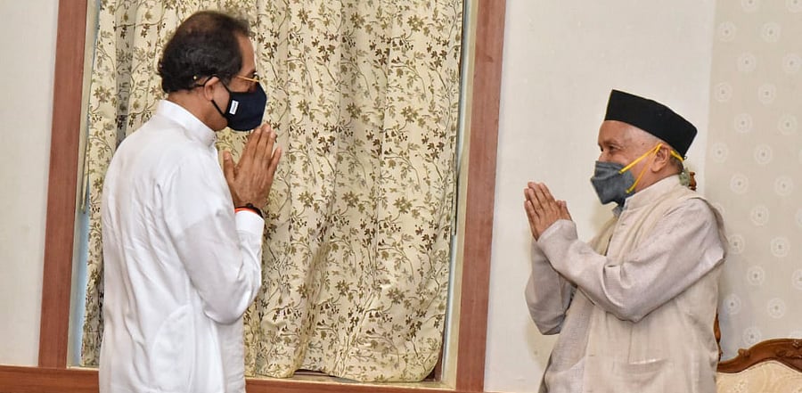 Uddhav reponded to Koshyari saying: “You have taken oath as a Governor…and secularism is a part of Constitution.” Credit: PTI