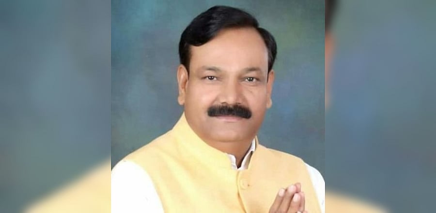 BJP MP and national president of the party's Kisan Morcha Rajkumar Chahar. Credit: Twitter Photo (@RajKchahar1)
