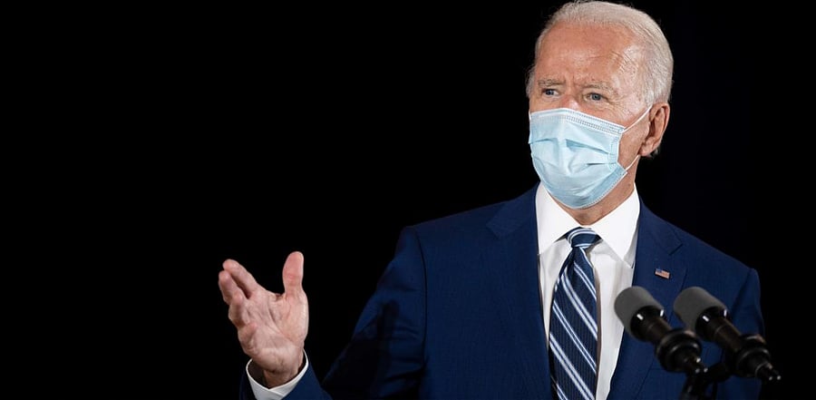 Biden said Trump was playing games with people's lives. Credit: AFP Photo 