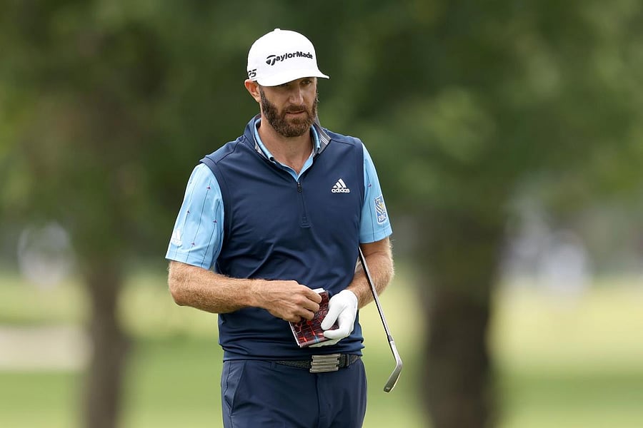 Dustin Johnson. Credit: AFP