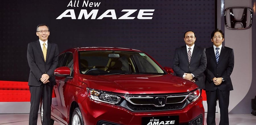 The Amaze S Grade is one of the highest-selling grades of the model. Representative Photo. Credit: PTI