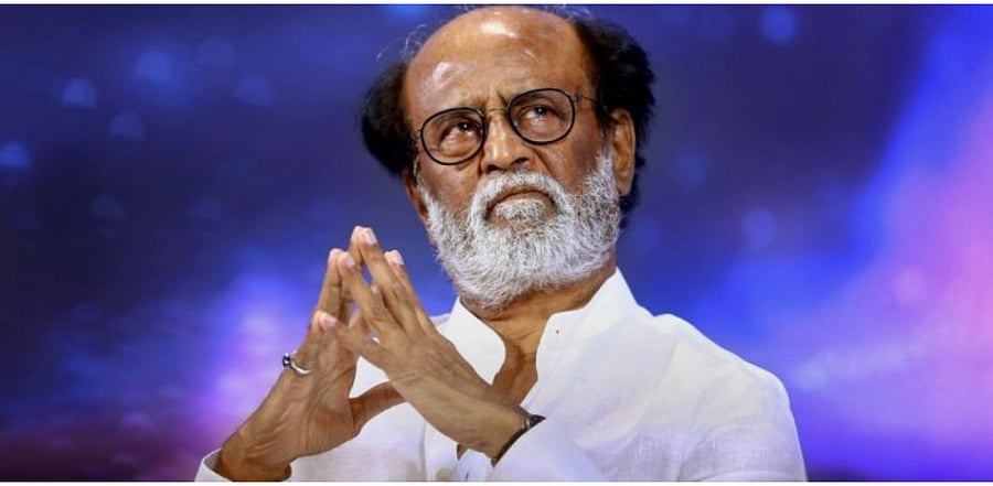 Rajinikanth. Credit: PTI photo