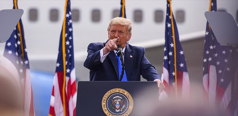 US President Donald Trump. Credit: AFP Photo