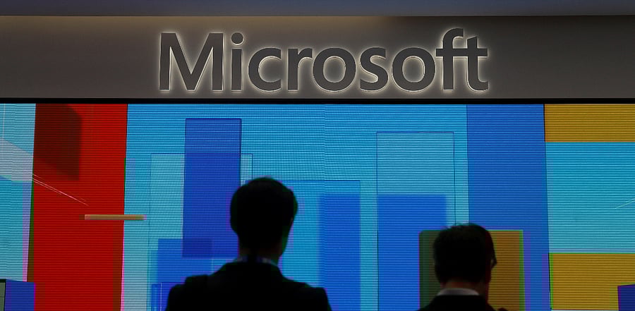 Microsoft logo. Credit: Reuters Photo