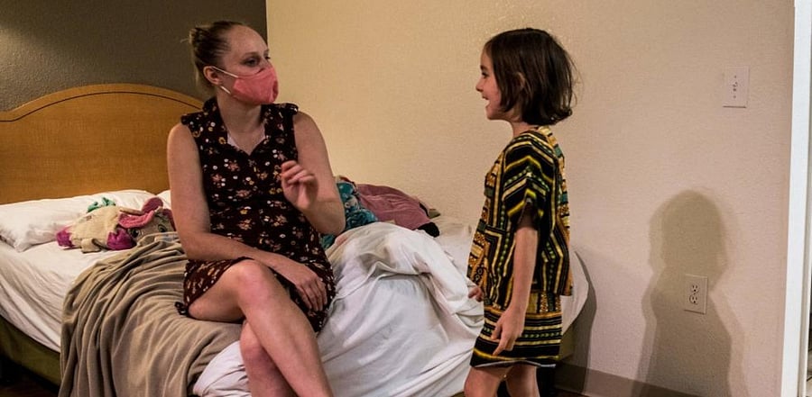 A lot of socialization happens implicitly through interactions with caregivers. Credit: AFP