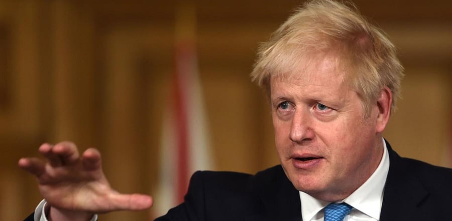Britain's Prime Minister Boris Johnson. Credit: AFP