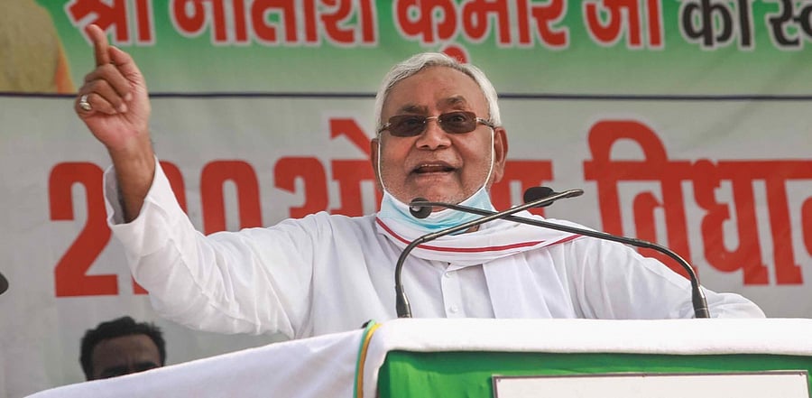 Bihar Chief Minister Nitish Kumar. Credit: PTI Photo