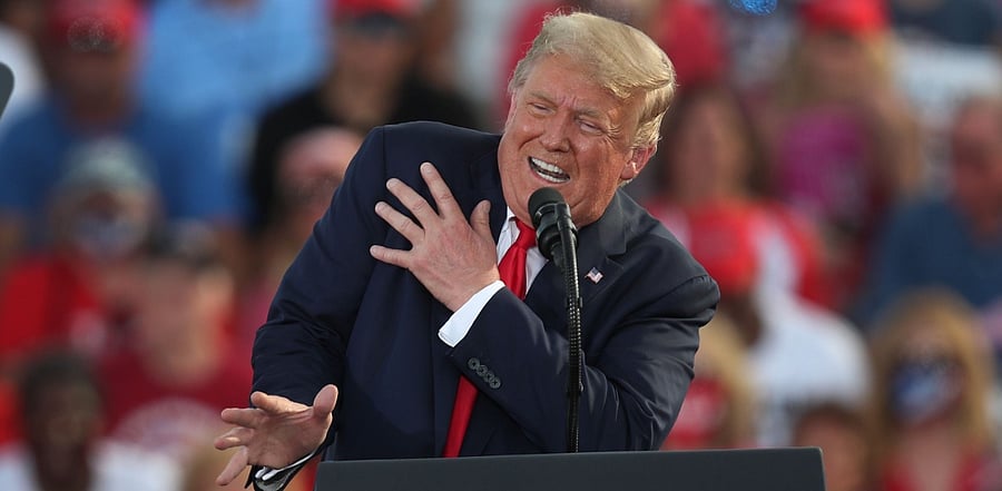 US President Donald Trump. Credit: AFP Photo